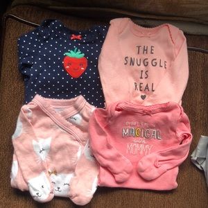 Preemie Girl Clothes (9 pcs)
